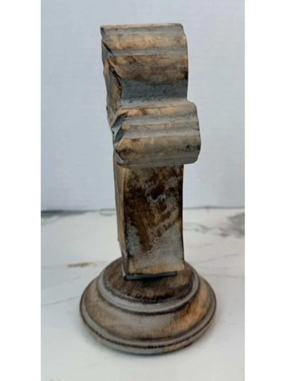 Rustic table top wooden cross, decor, spiritual, religious, rustic